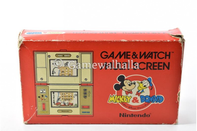 Mickey & Donald (boxed) - Game & Watch