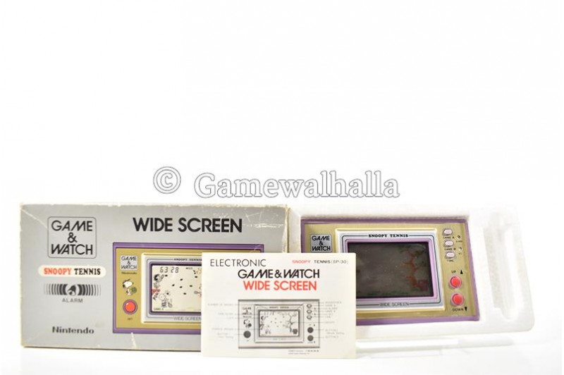 Snoopy Tennis (boxed) - Game & Watch