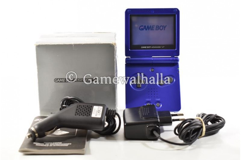 Game Boy Advance SP Console Bleu (cib) - Gameboy