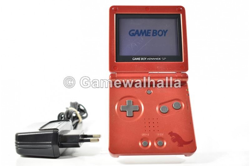 Game Boy Advance SP Console Pokémon Groudon Edition - Gameboy