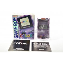 Game Boy Color Console Clear Purple (boxed) - Gameboy Color