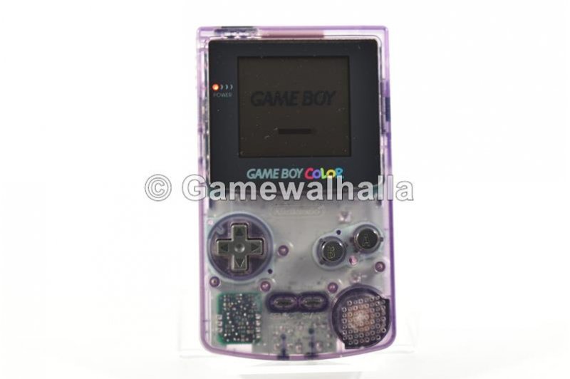 Game Boy Color Console Transparant Purple - Gameboy Color
