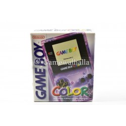 Game Boy Color Console Clear Purple (perfecte staat - boxed) - Gameboy Color