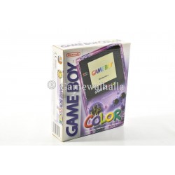 Game Boy Color Console Clear Purple (perfecte staat - boxed) - Gameboy Color