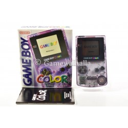 Game Boy Color Console Clear Purple (perfecte staat - boxed) - Gameboy Color