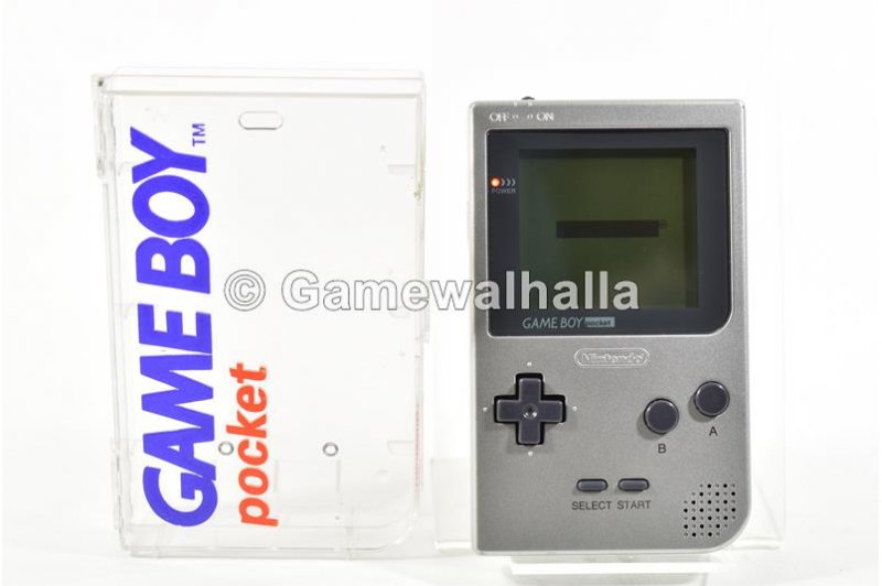 Game Boy Pocket Console Argent + Case - Gameboy