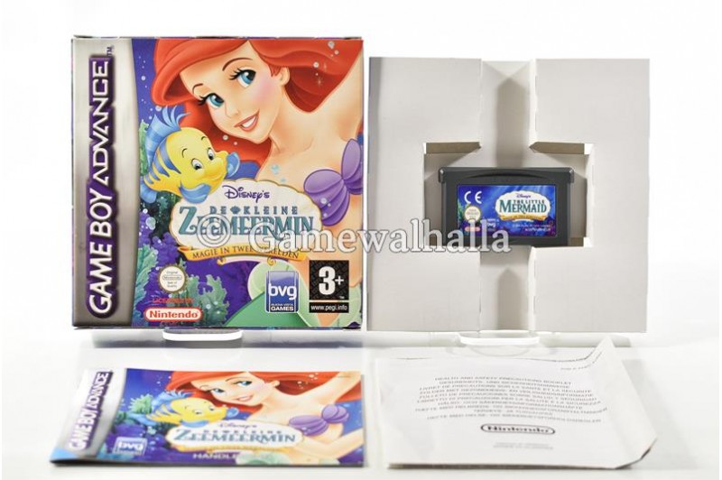 Disney's De Kleine Zeemeermin Magie In Twee Werelden (perfect condition - cib) - Gameboy Advance