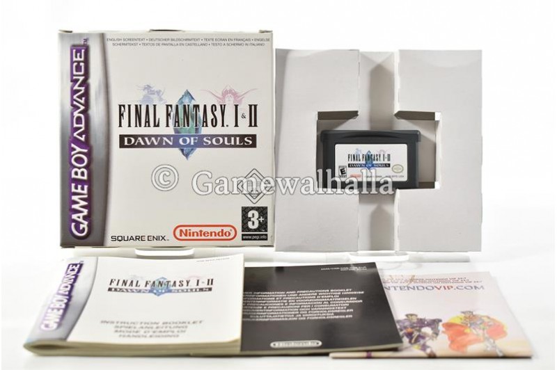 Final Fantasy I &II (perfect condition - cib) - Gameboy Advance