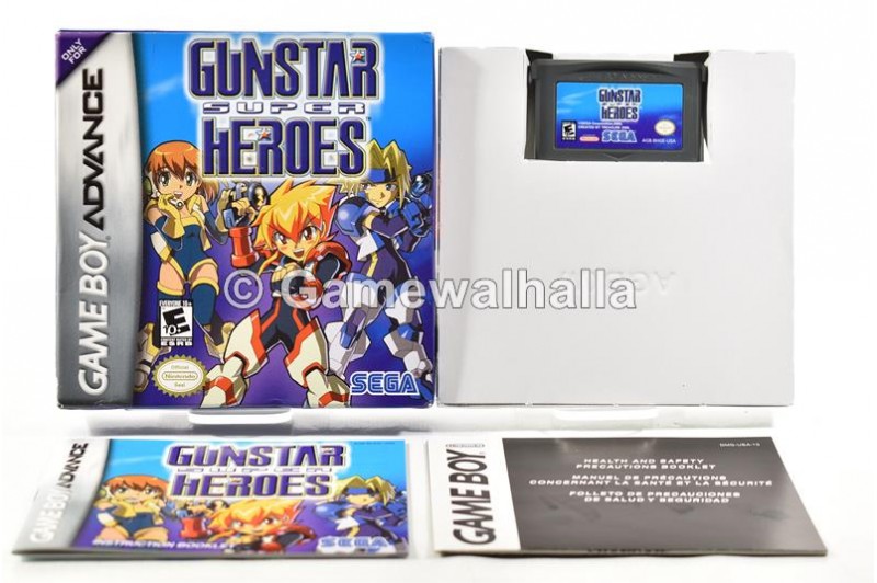 Gunstar Super Heroes (cib) - Gameboy Advance