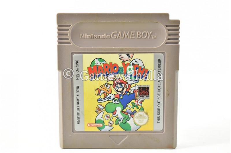 Mario & Yoshi (cart) - Gameboy