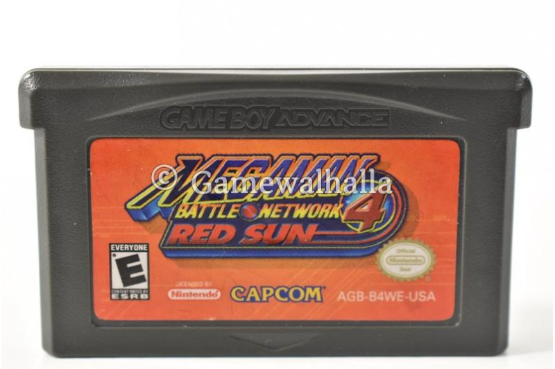 Mega Man 4 Battle Network Red Sun (cart) - Gameboy Advance