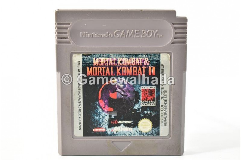 Mortal Kombat & Mortal Kombat II (cart) - Gameboy