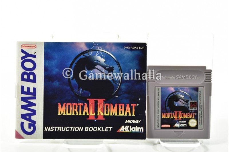 Mortal Kombat II (cartouche + livret) - Gameboy
