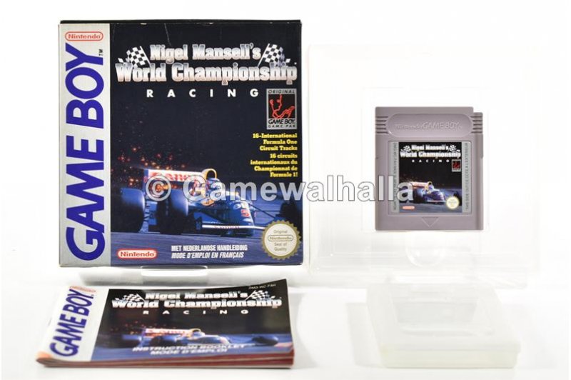 Nigel Mansell's World Championship Racing (cib) - Gameboy