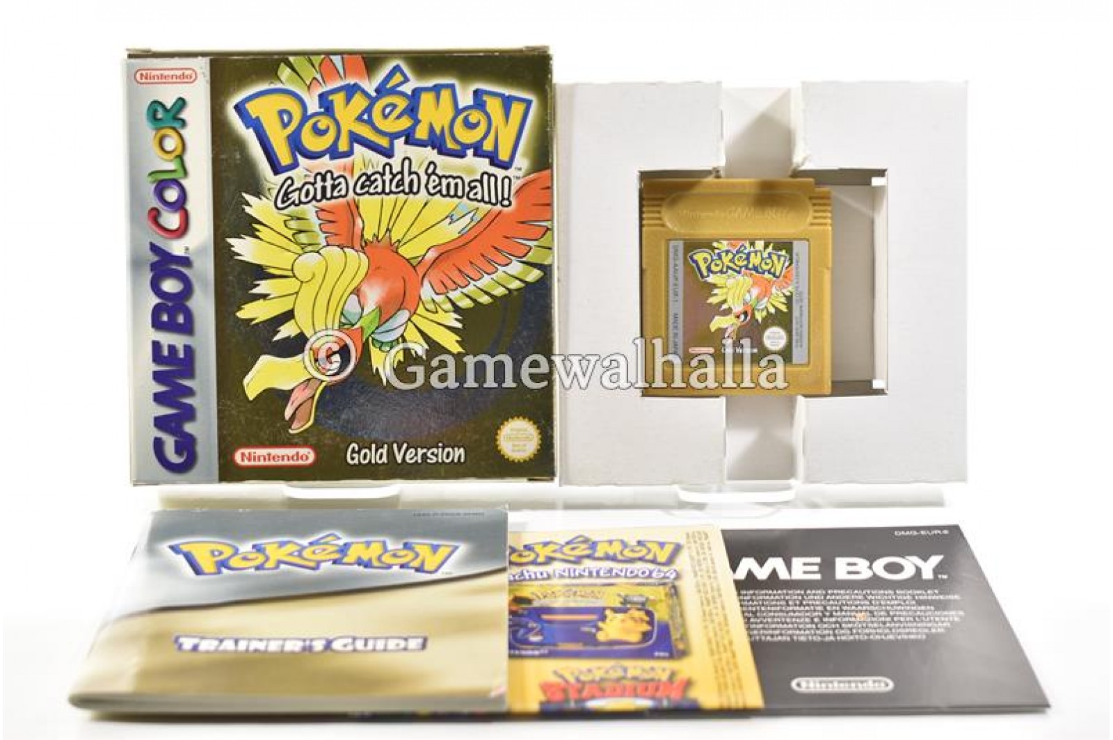 Acheter Pokémon Gold Version (cib) - GBC? 100% Garantie | Gamewalhalla