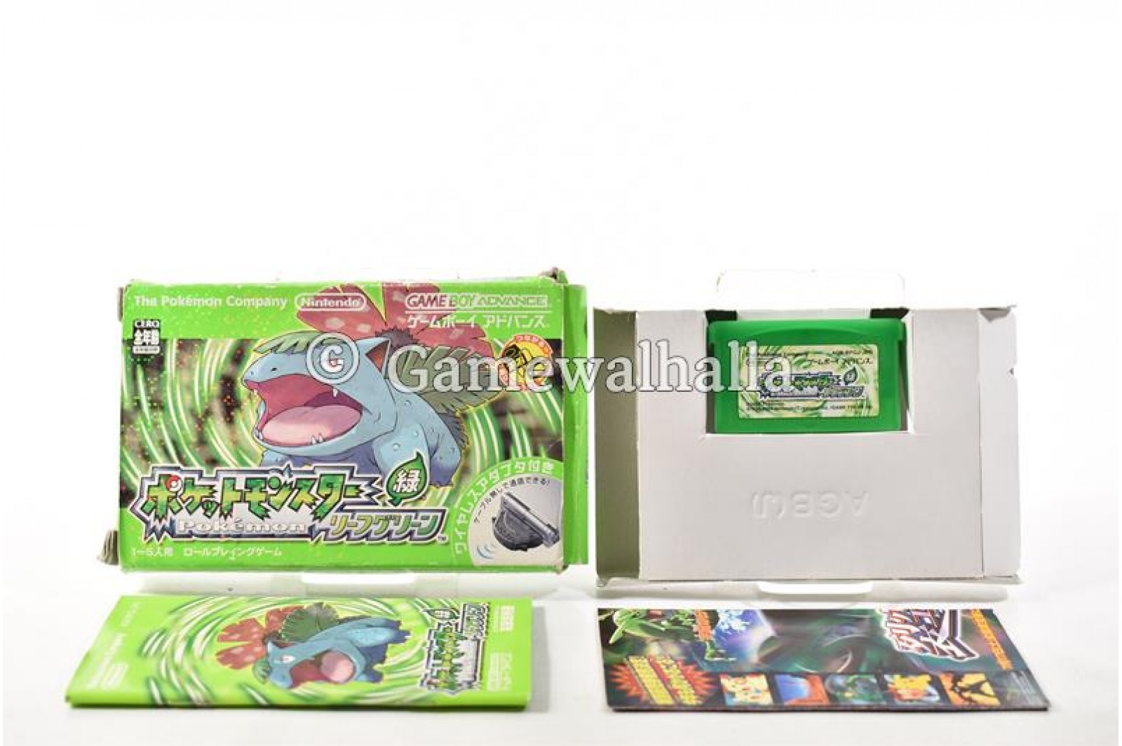 Buy Pokemon Leaf Green NTSC-j (cib) - Gameboy Advance? 100% Gurantee ...