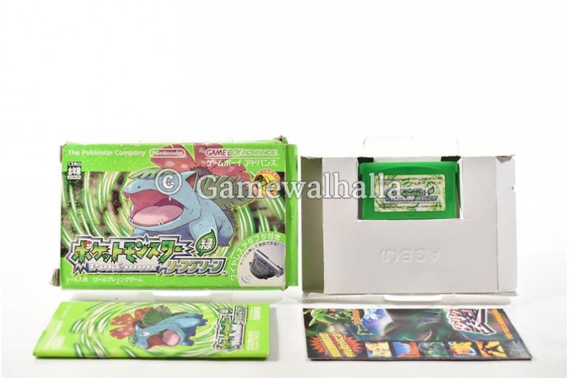 Pokemon Leaf Green NTSC-j (cib) - Gameboy Advance