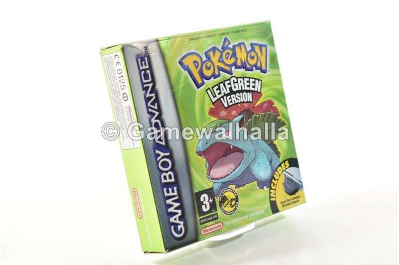 Pokémon Leaf Green Version (cib) - Gameboy Advance