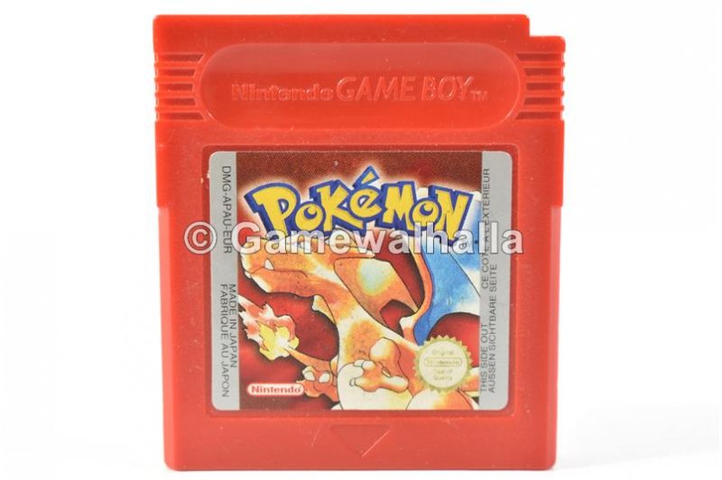 Pokémon Red (parfait état - cart) - Gameboy