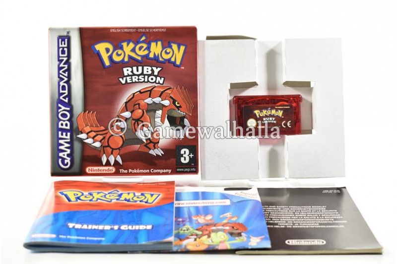 Pokémon Ruby Version (perfect condition - cib) - Gameboy Advance