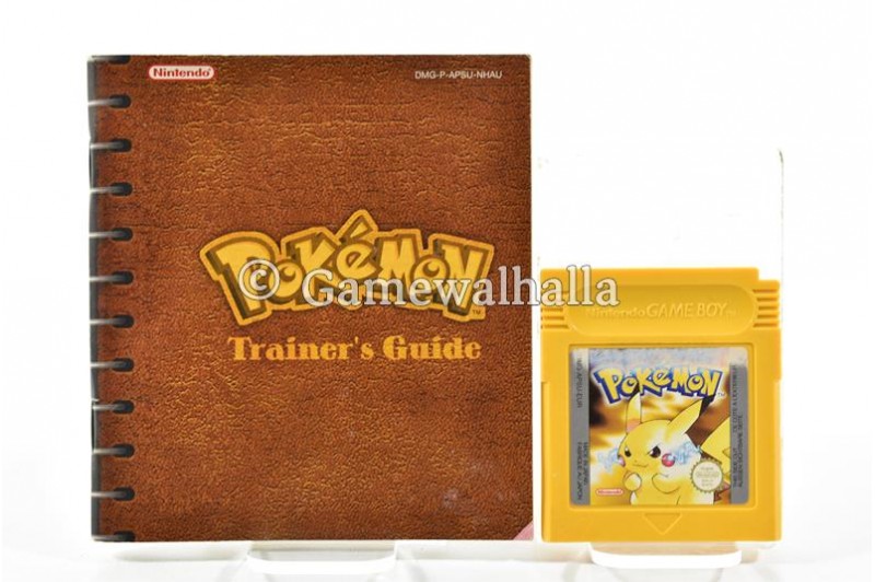 Pokemon Yellow (cartouche + livret) - Gameboy