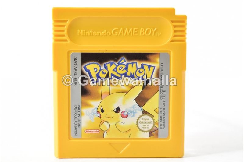 Pokémon Yellow Version Special Pikachu Edition (parfait état - cart) - Gameboy