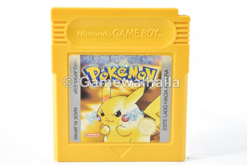 Pokémon Yellow Version Special Pikachu Edition (Spanish - cart) - Gameboy
