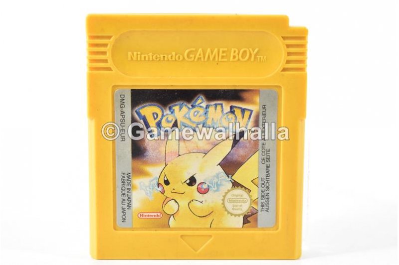 Pokémon Yellow Version Special Pikachu Edition (cart) - Gameboy