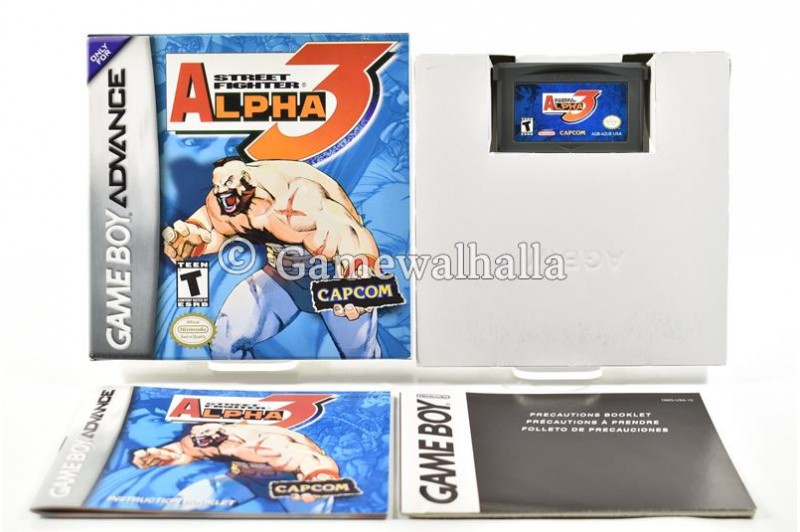 Street Fighter Alpha 3 (perfect condition - cib) - Gameboy Advance