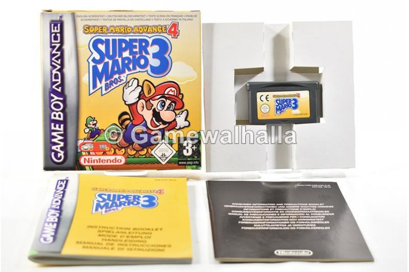 Super Mario Advance 4 Super Mario Bros 3 (cib) - Gameboy