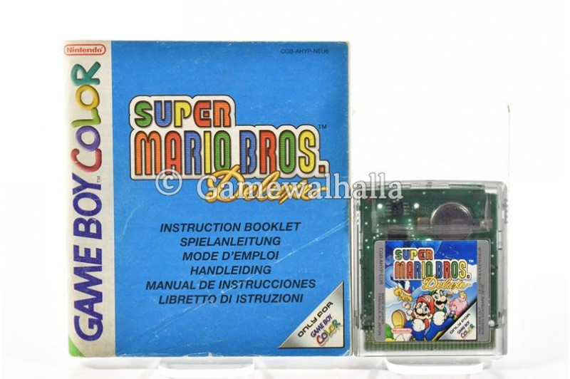Super Mario Bros Deluxe (cartouche + livret) - Gameboy Color
