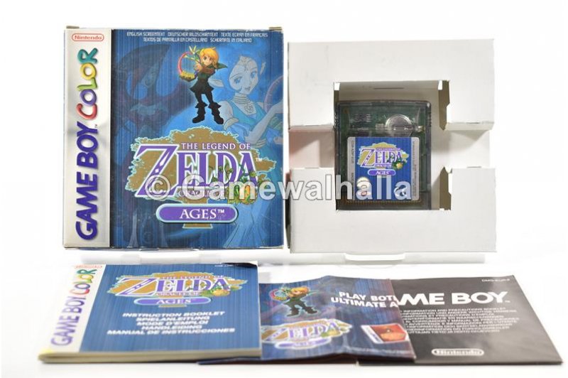 The Legend Of Zelda Oracle Of Ages (cib) - Gameboy Color