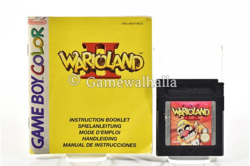 Wario Land II (cart + boekje) - Gameboy Color