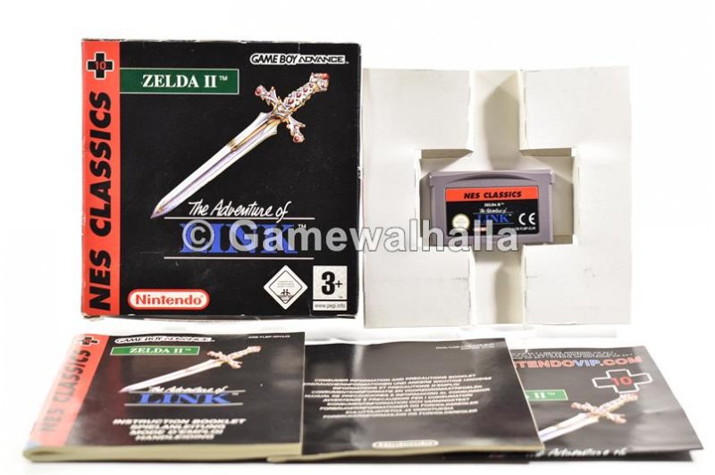 Zelda II The Adventure of Link NES Classics (cib) - Gameboy Advance