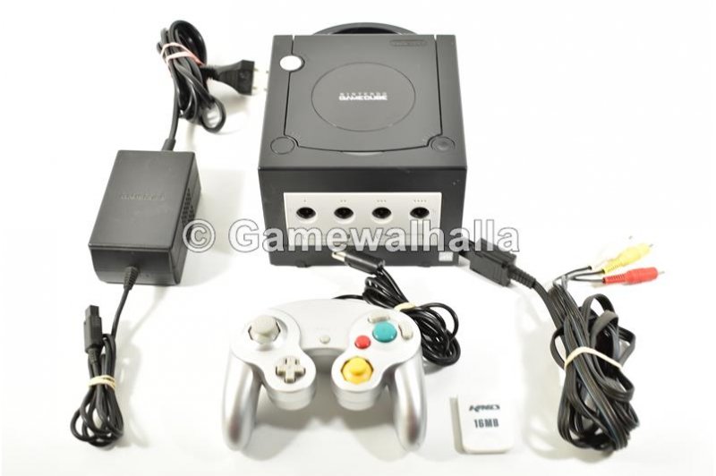 Gamecube Console Zwart + Third Party Controller - Gamecube