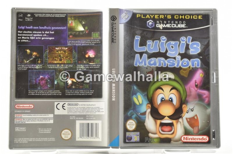 Luigi's Mansion Player's Choice - Gamecube