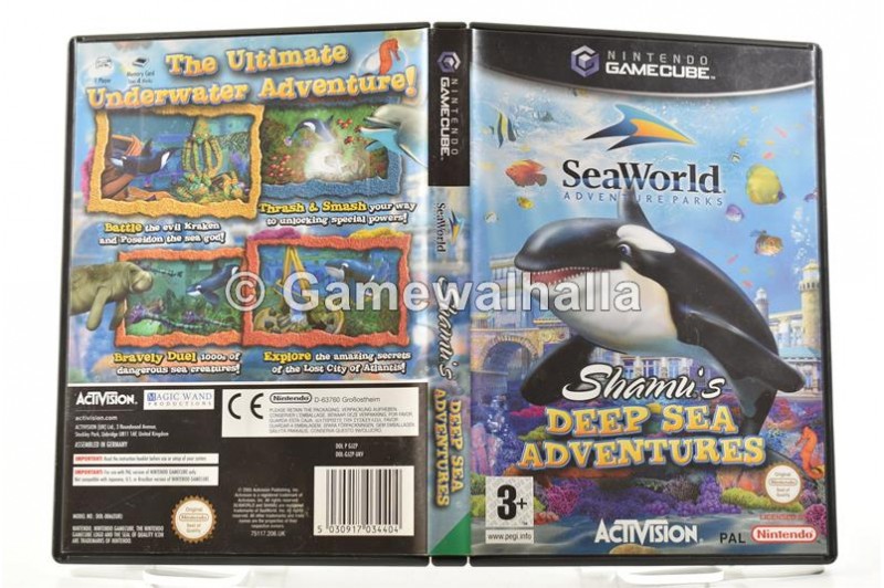 SeaWorld Shamu's Deep Sea Adventures - Gamecube SeaWorld Shamu's Deep Sea Adventures - Gamecube