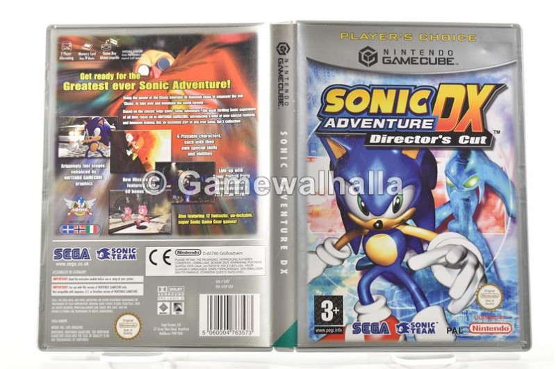 Sonic Adventure DX Director's Cut (Player's Choice) - Gamecube