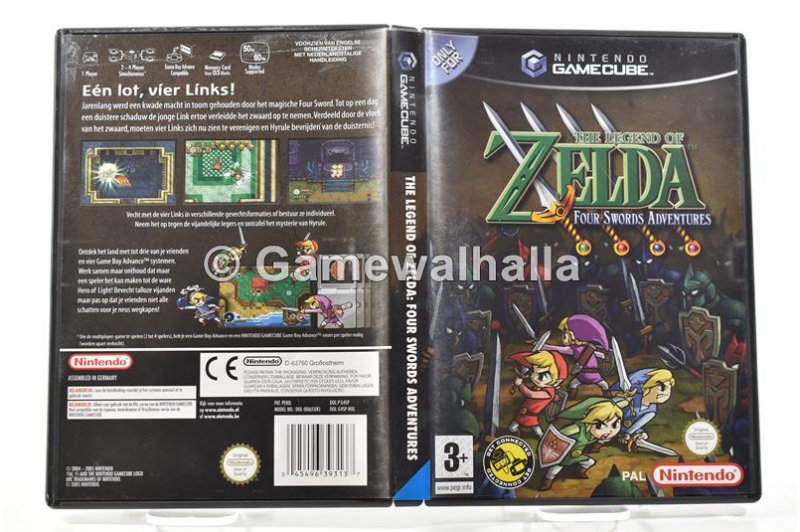 The Legend Of Zelda Four Swords Adventures - Gamecube