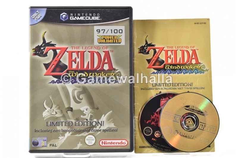 The Legend Of Zelda The Windwaker Limited Edition (boîtier noir) - Gamecube