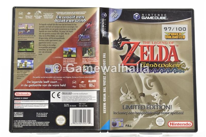 The Legend Of Zelda The Windwaker Limited Edition (zwarte doos) - Gamecube