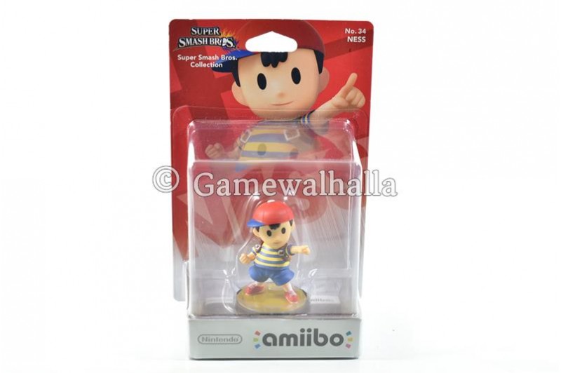 Amiibo No 34 Ness Super Smash Bros Collection (new) - Merch