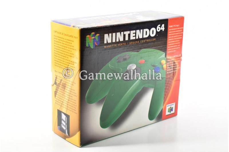 N64 Manette Vert (cib) - Nintendo 64