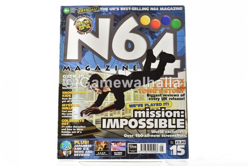 N64 Magazine UK 1998 Nr 15 - Nintendo 64