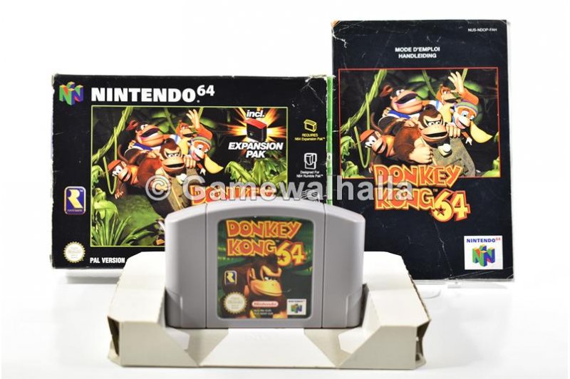 Donkey Kong 64 (no expansion pack - cib) - Nintendo 64