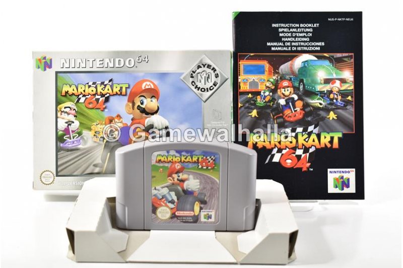 Mario Kart 64 Player's Choise (perfect condition - cib) - Nintendo 64