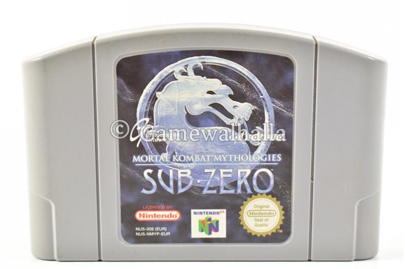 Mortal Kombat Mythologies Sub-Zero (cart) - Nintendo 64