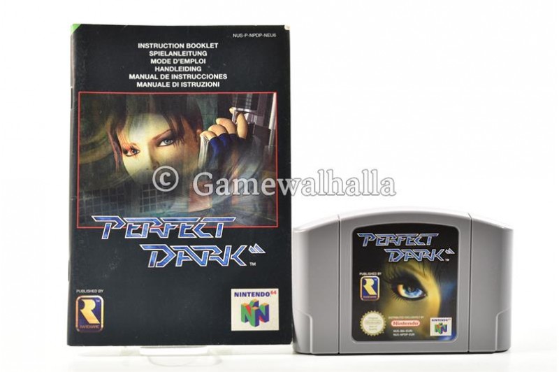 Perfect Dark (cart + livret) - Nintendo 64
