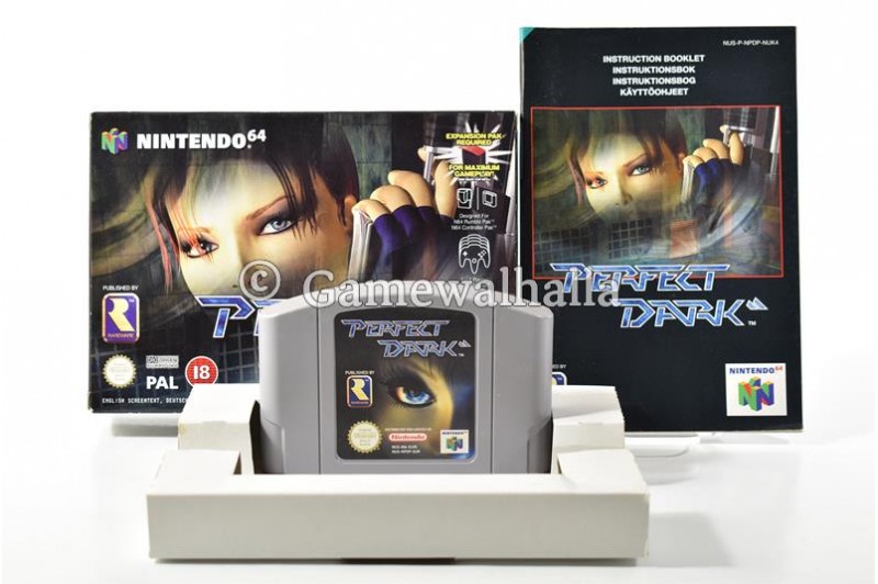 Perfect Dark (perfecte staat - cib) - Nintendo 64