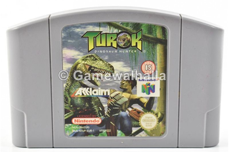 Turok Dinosaur Hunter (cart) - Nintendo 64
